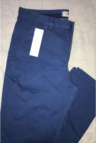 Lacoste 44 beden sıfır orjinal erkek pantolon