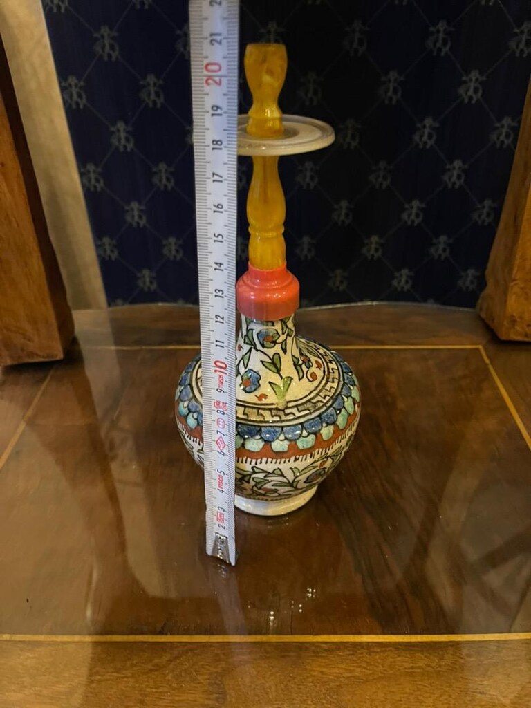 Nargile Obje Biblo Seramik Antika Süs - 4