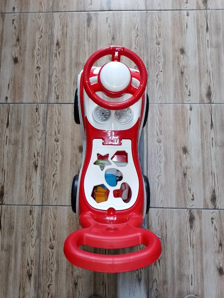 SIFIR İLK ADIM ARABASI OYUNCAKLI KORNALI - 5