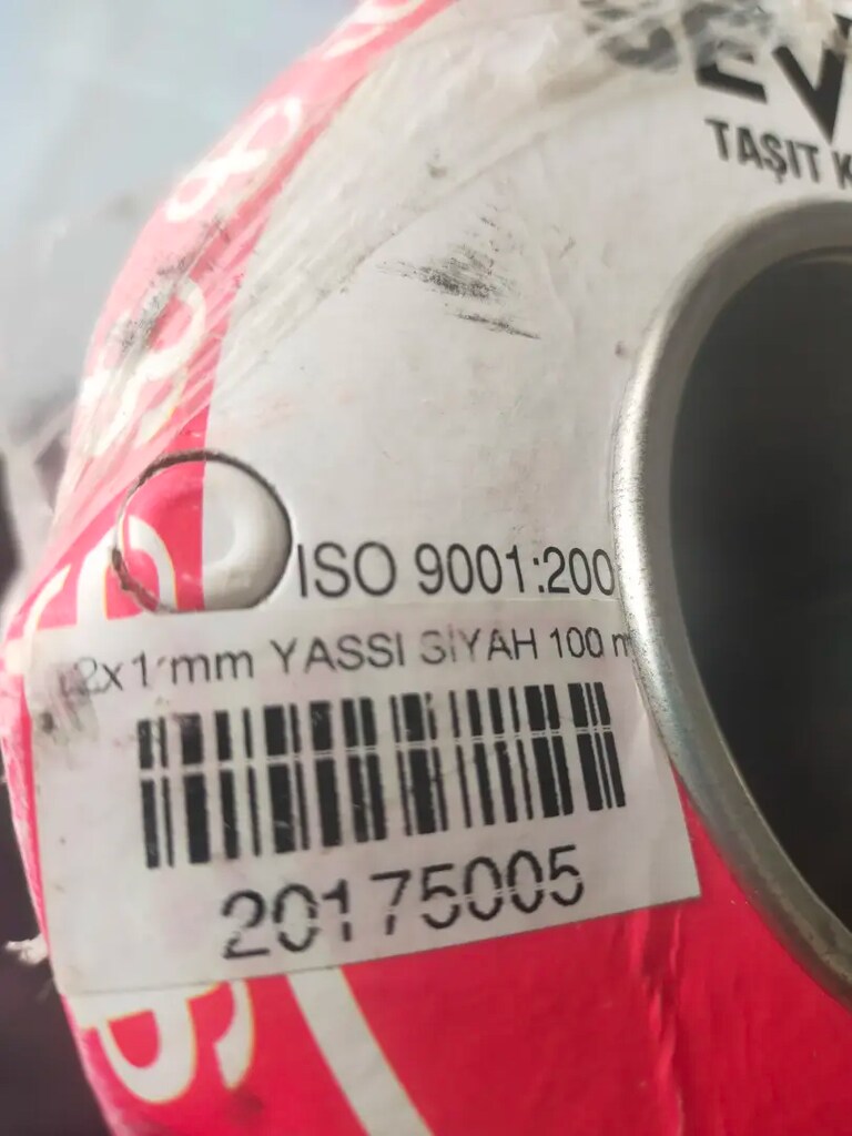 Sevtel 2*1 yassı kablo 100 metre tam kesit. Tam bakır. - 3
