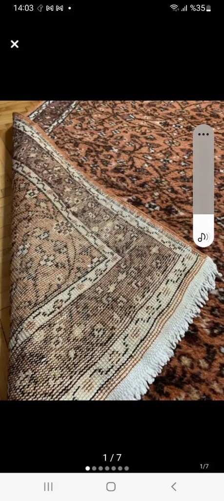 El dokuması halı - 7