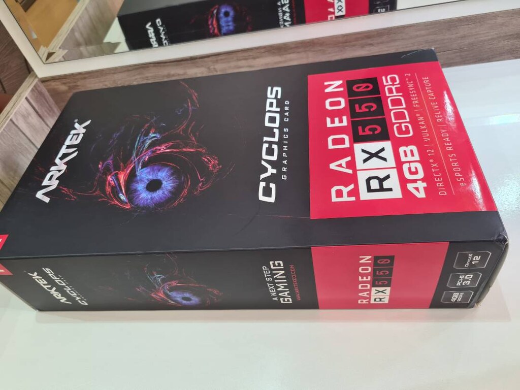 Arktek Radeon RX 550 4GB 128bit Ekran Kartı - 5