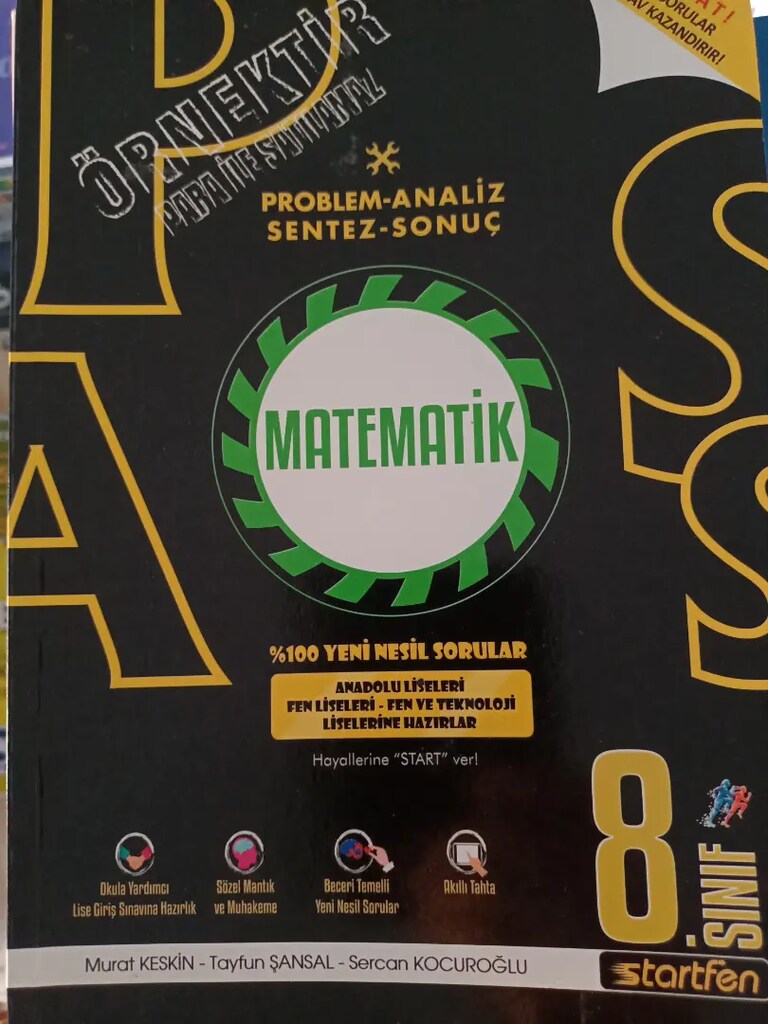 LGS MATEMATİK KAYNAK KİTAPLAR. - 2