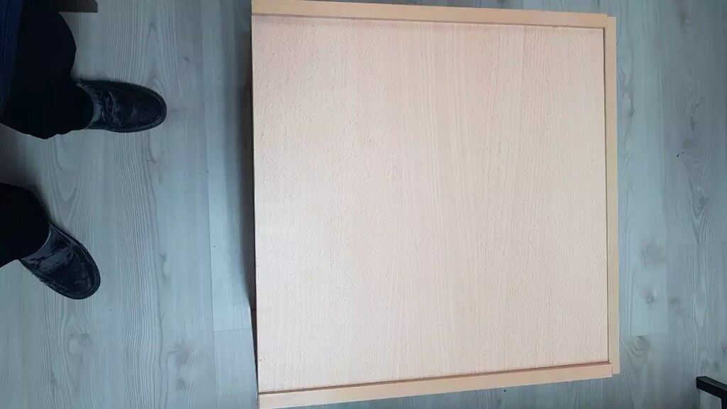 Özel imalat İki Çekmeceli komidin, krem. Enxboyxyükseklik:50x50x60cm - 7