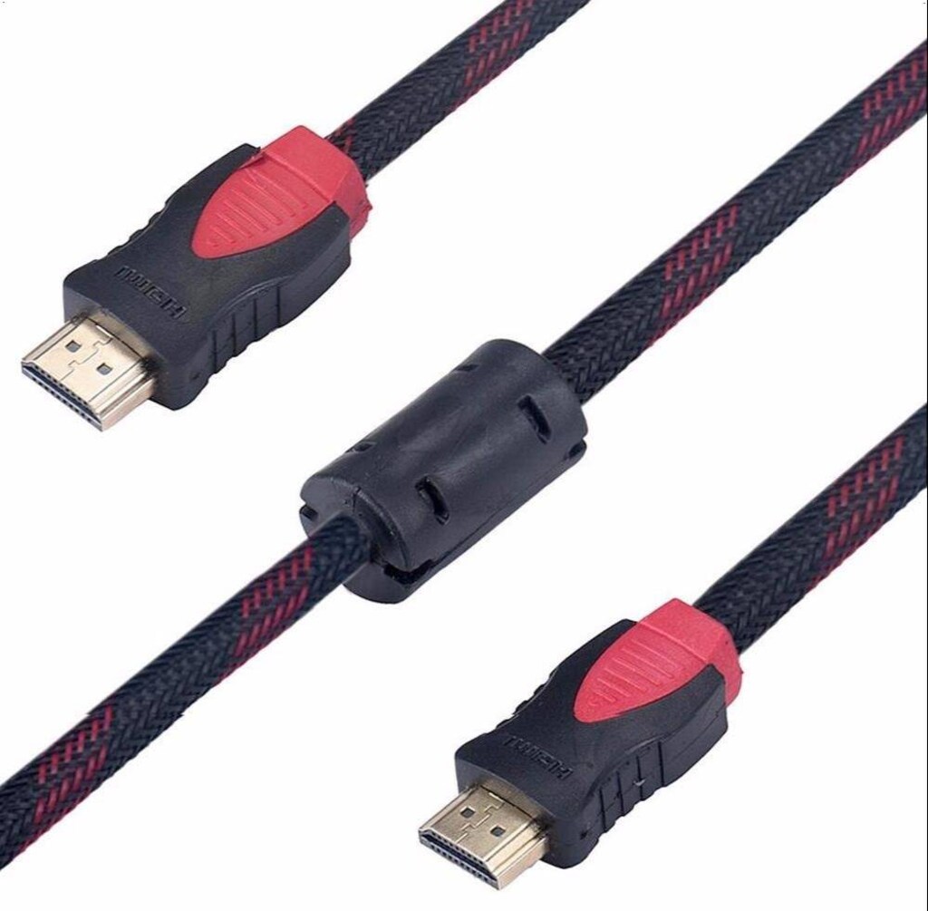 1 Metre Hdmi Kablosu Görüntü Ses 4K 1080P 3D PS3 PS4 LCD Altın - 4