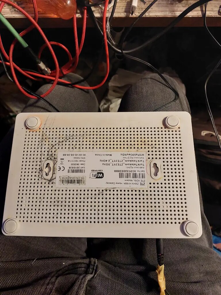 Zte 168a vdsl modem Çift bant 1200 mhps - 5