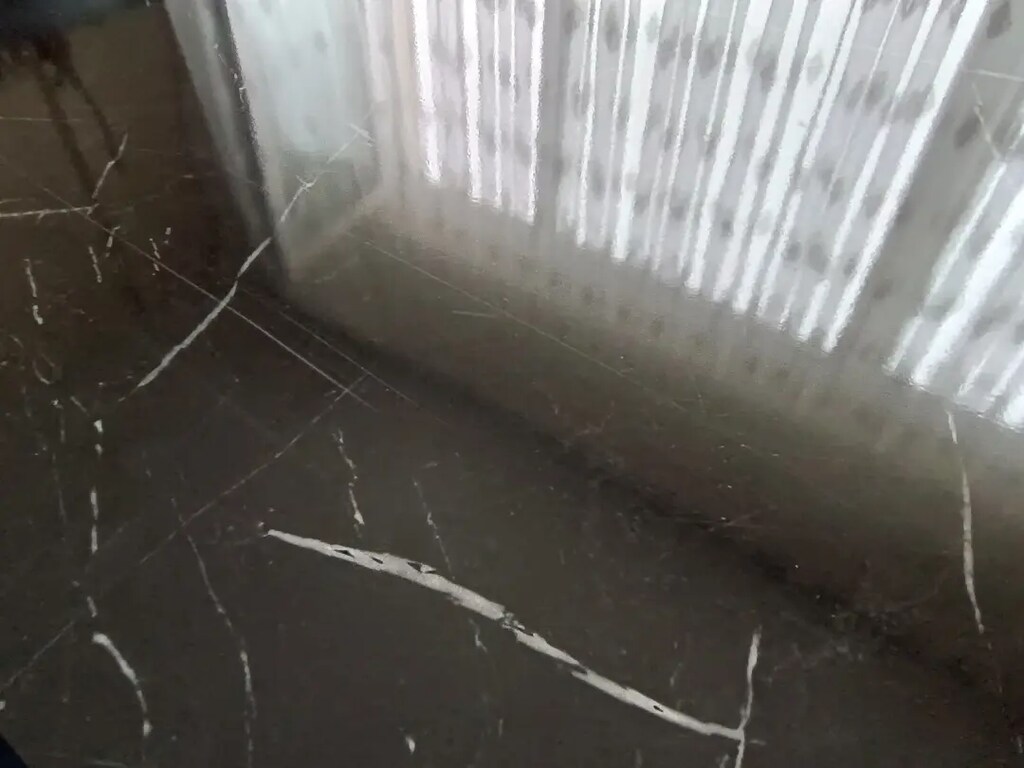 Mermer desen Yemek masası - 4