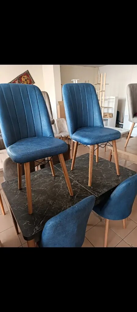 6 kişilik yemek masası - 6