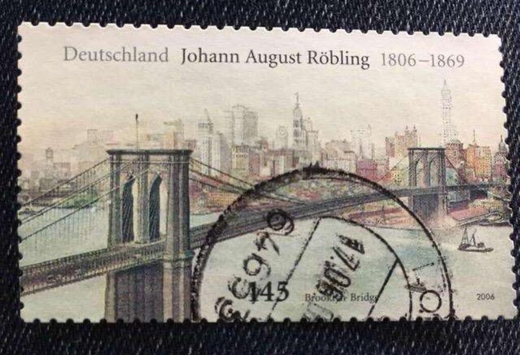 Johann August Röbling 2006 / 1 Adet Alman Pulu - Brooklyn Köprüsü