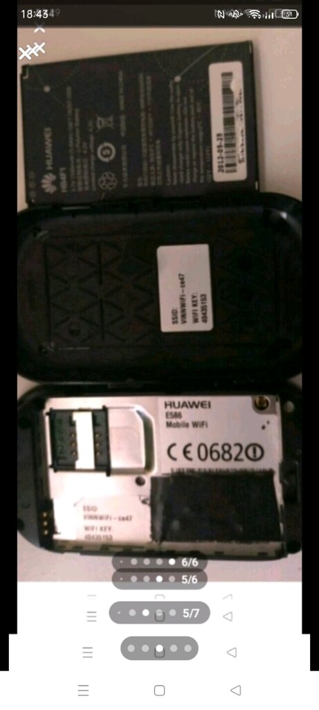 Huwai E586 WiFi da??t?c? cihaz - 2