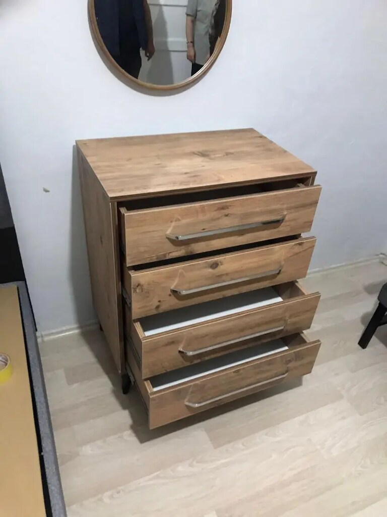 Ahşap kaliteli şifonyer - 4