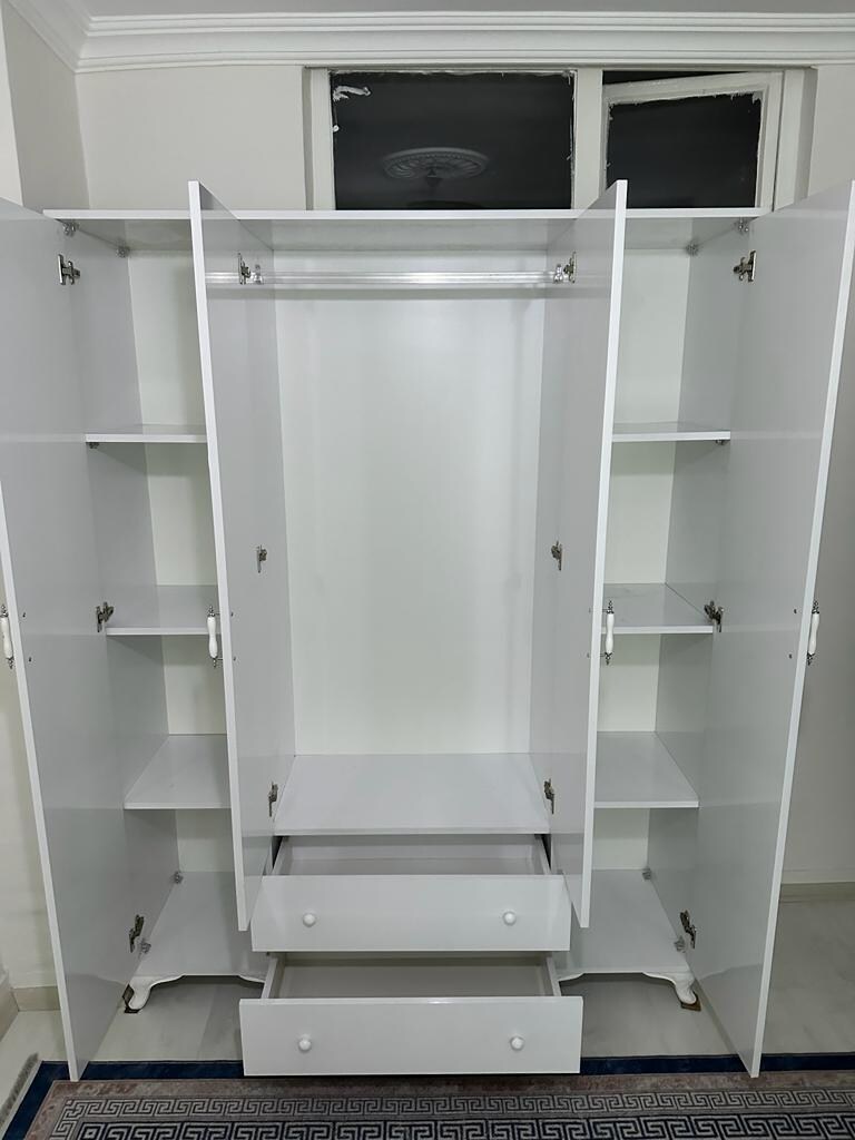 dolap 4 kapaklı dolap medefe - 5