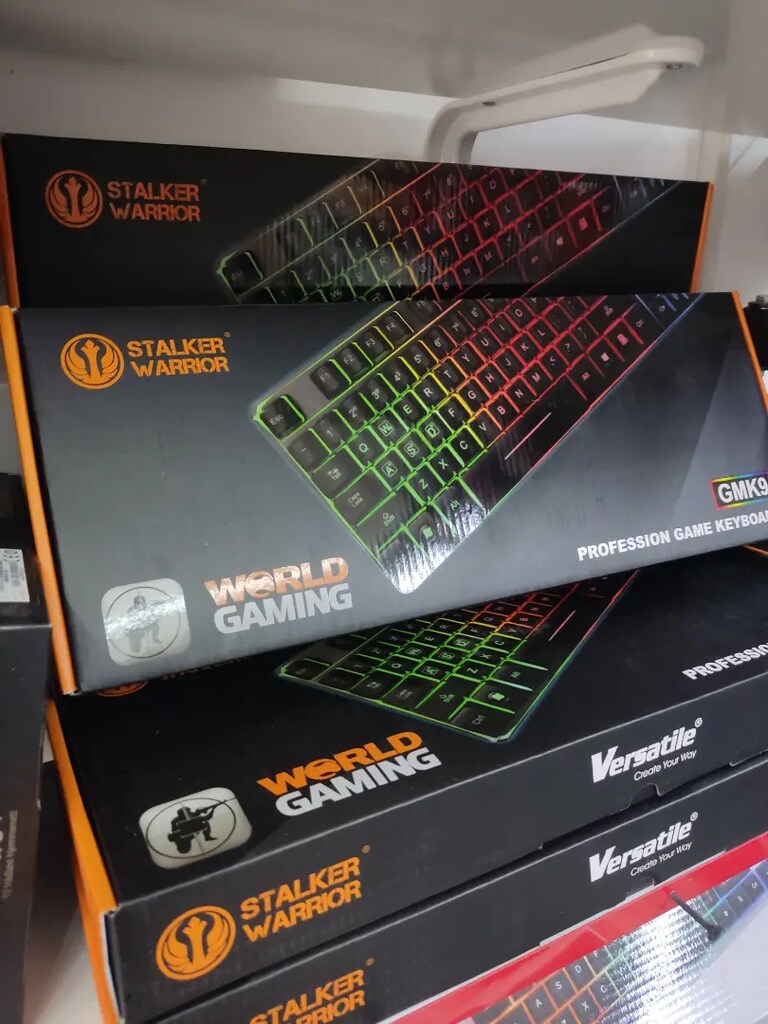 Gaming ışıklı klavye mouse setler - 5