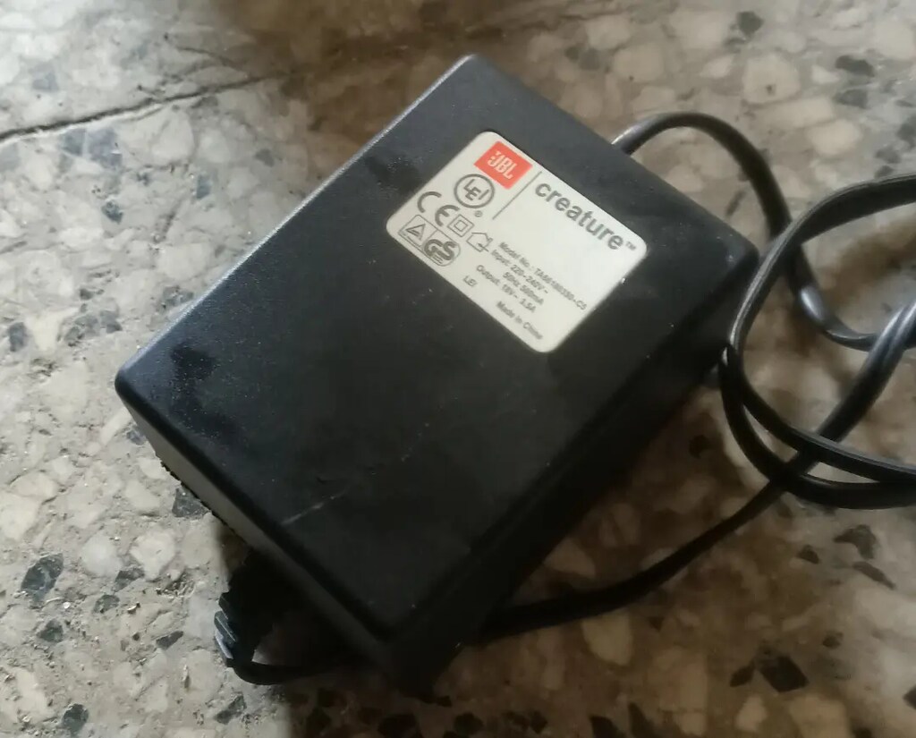thumbnail interactive-video image 1 of UpBright 19V AC/DC Adapter For JBL Creature TA6618350T TA180350-C5 – Power Supply Cord 1 of 4