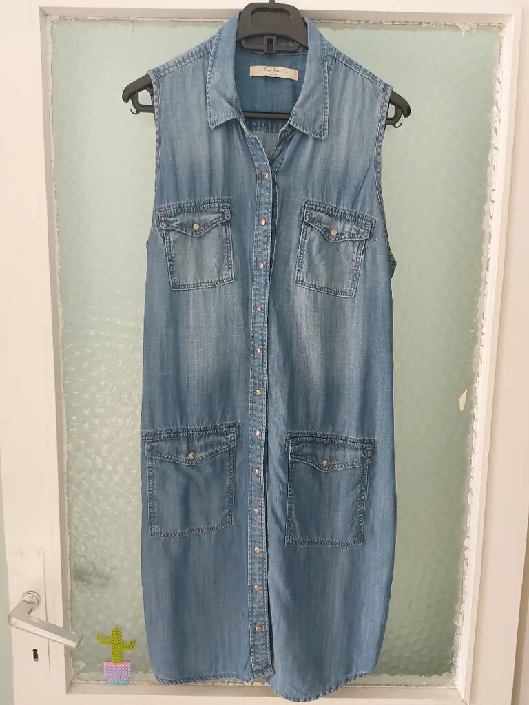 Mavi jeans soft kumaş elbise