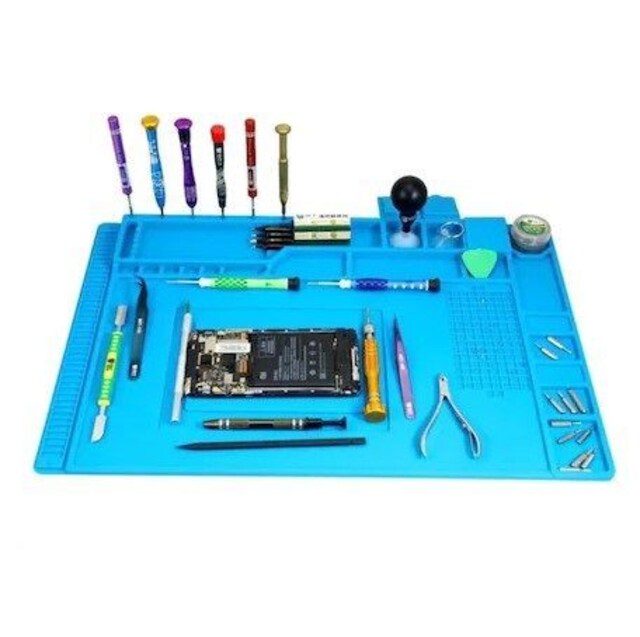 S-160 Isıya Dayanıklı Silikon Ped Pad S160 Mıknatıslı Tamir Pedi