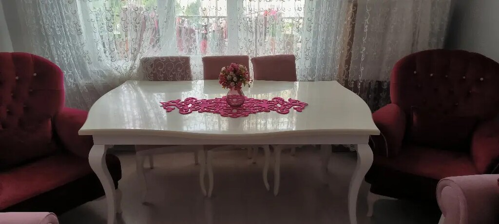 Avangart Yemek Masası ve 6 sandalye