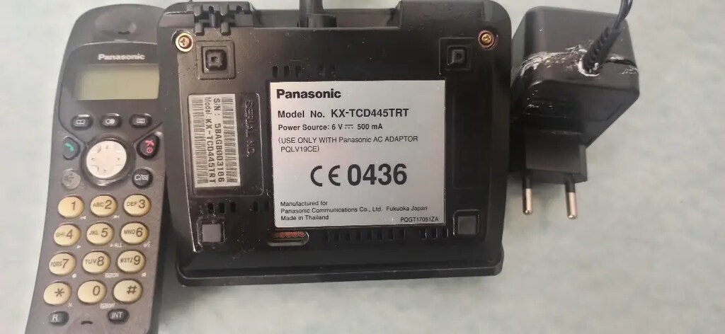 ORJİNAL PANASONİC KX-TCD445 TRT MODEL EV VE İŞYERİ TELSİZ TELEFONU - 4