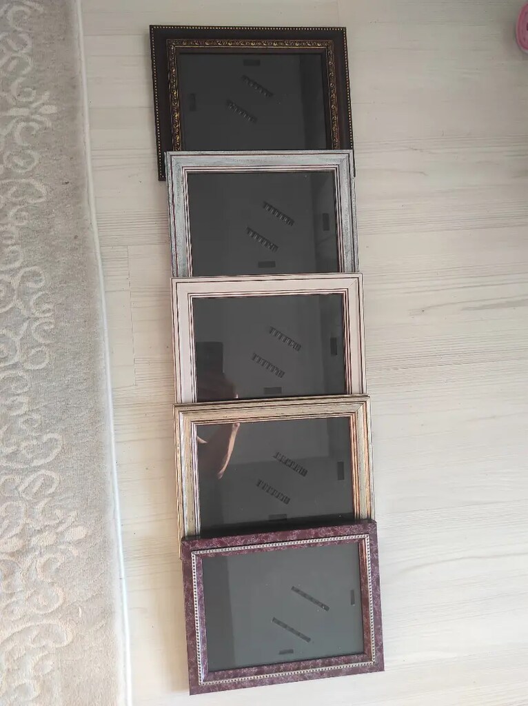 Kullanılmamış 15*21 fotoğraf çerçevesi 9 adet - 3