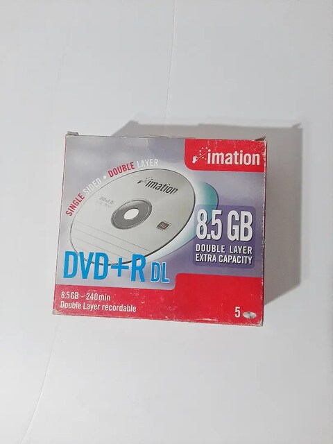 imation double layer dvd 8.5gb