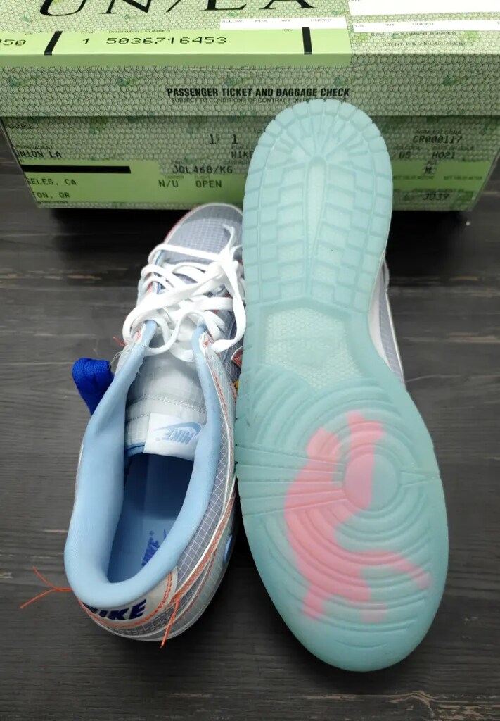 Nike Dunk Low Union Passport Pack Argon | DJ9649-400 - 3
