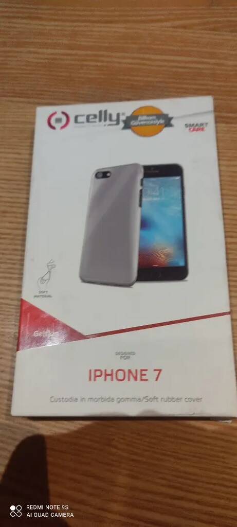 Bilkom Garantili Celly iPhone7 Şeffaf KILIF SIFIR ÜRÜN - 2