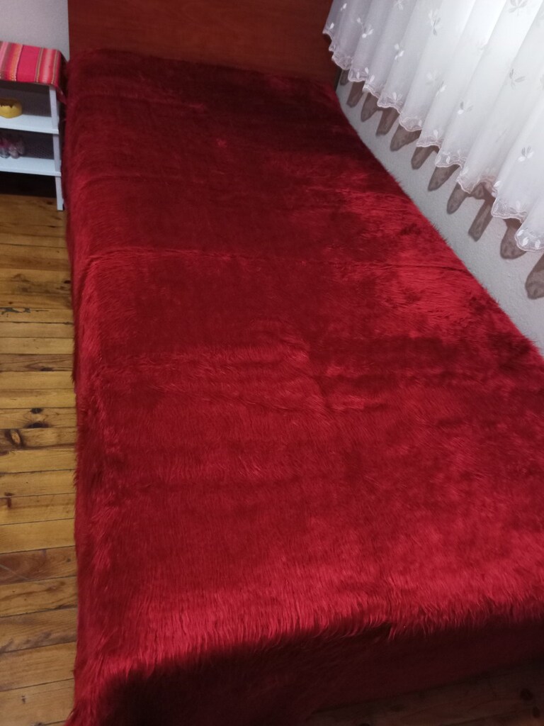Antika Bulgar tüylü peluş örtü - 7