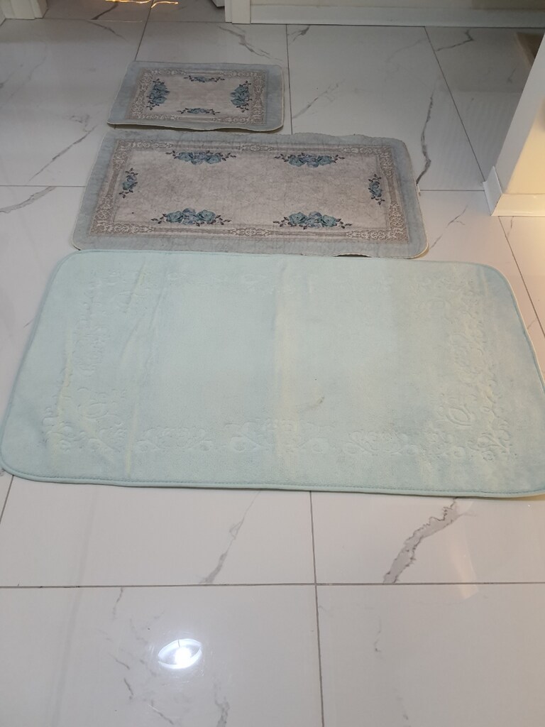 3 ADET Banyo halısı x yolluk - 2