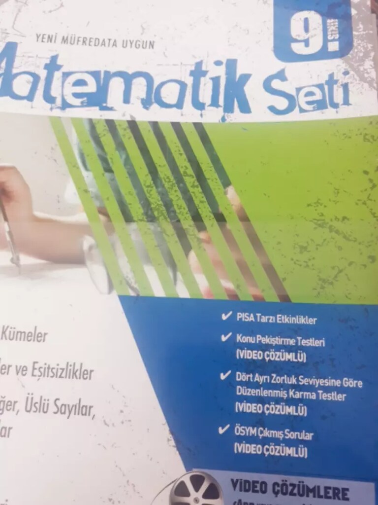 Test kitabı sıfır hiç kullanilmadi set - 5