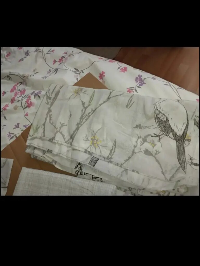 Nouvelle marka gri kuş desenli nevresim takımı - 2