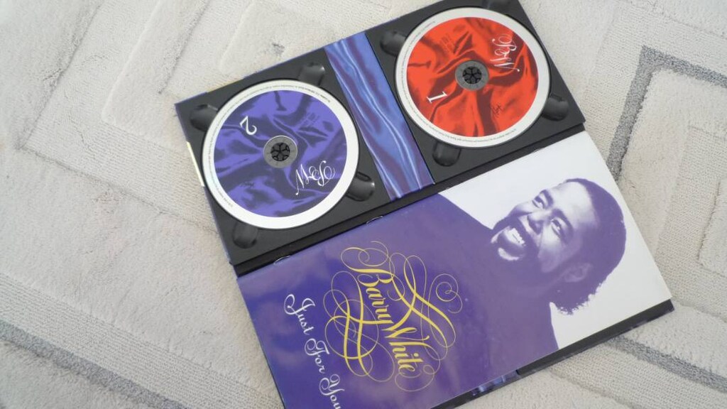 Barry White 4 CD'li Kitap Albüm - Limited Edition - 2