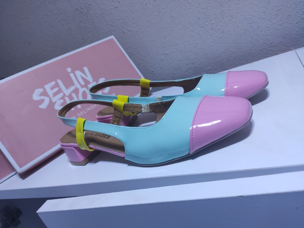 Selin shoes renkli ayakkab? 40 numara - 3