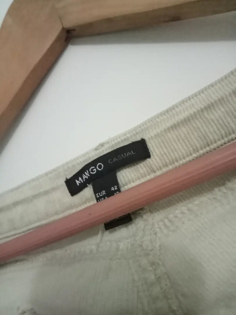 Mango Kadife fitillipantolon - 3