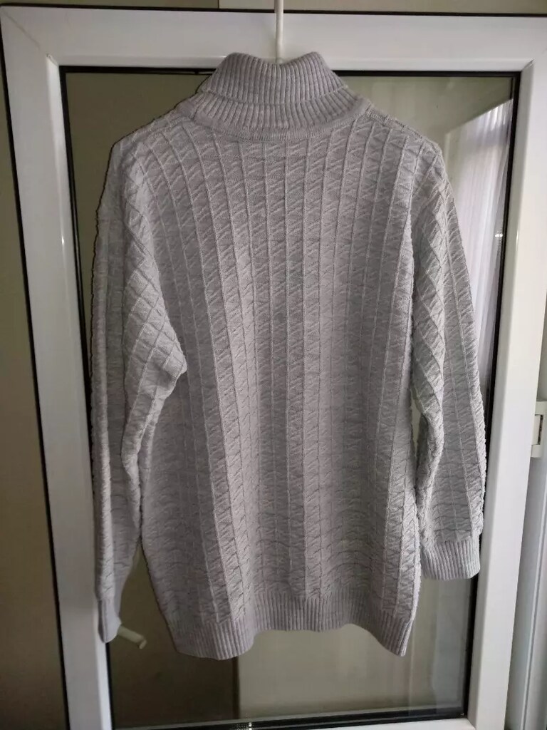 ERKEK BOĞAZLI  KAZAK GREY 2XL BEDEN - 3