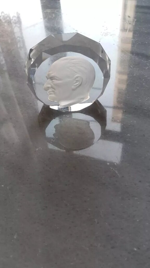 Kristal Atatürk Portreli - 2