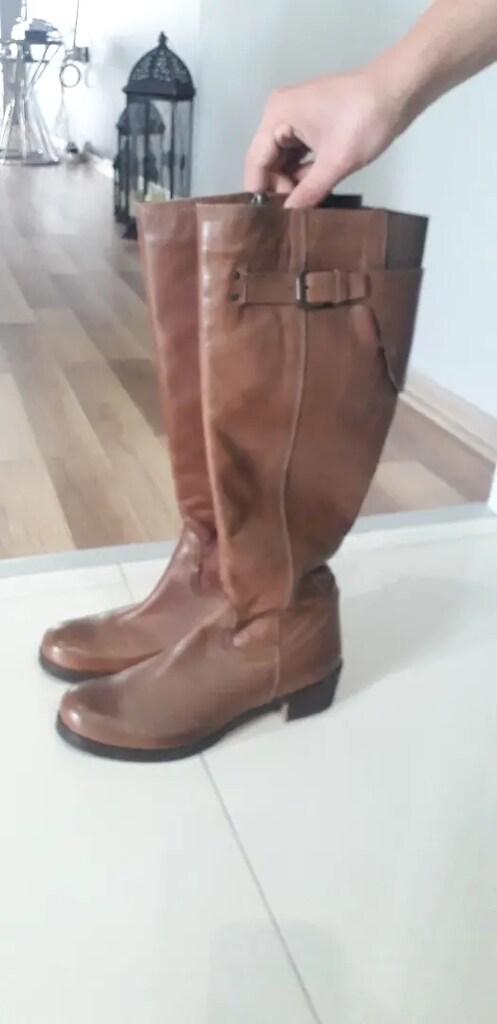 Uzun bot elle marka camel renk