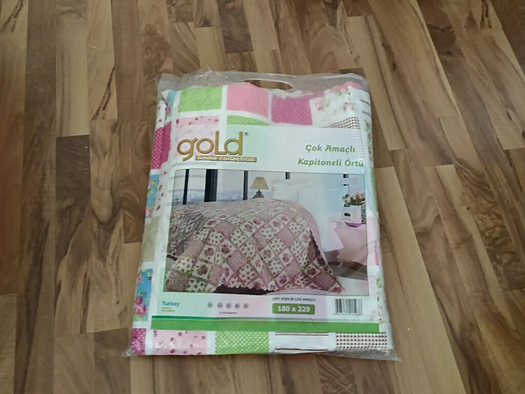 SIFIR _gold home collection çift kişilik yatak örtüsü - 2