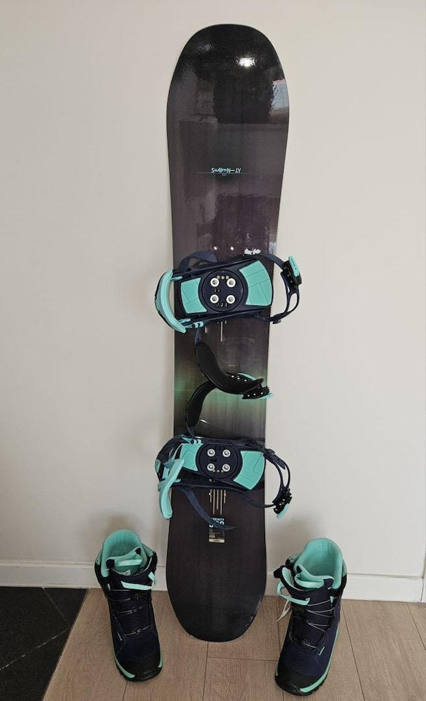 Snowboard kadın komple set ( 4 parça ) - 2