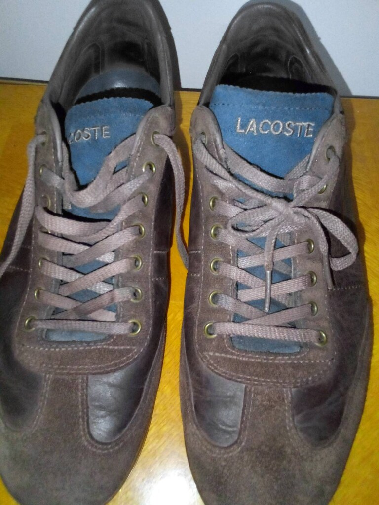 LACOSTE SÜET 44 NUMARA BAKIMLI AYAKKABI - 12