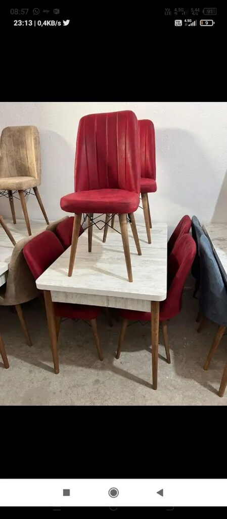 6 kişilik yemek masası - 10