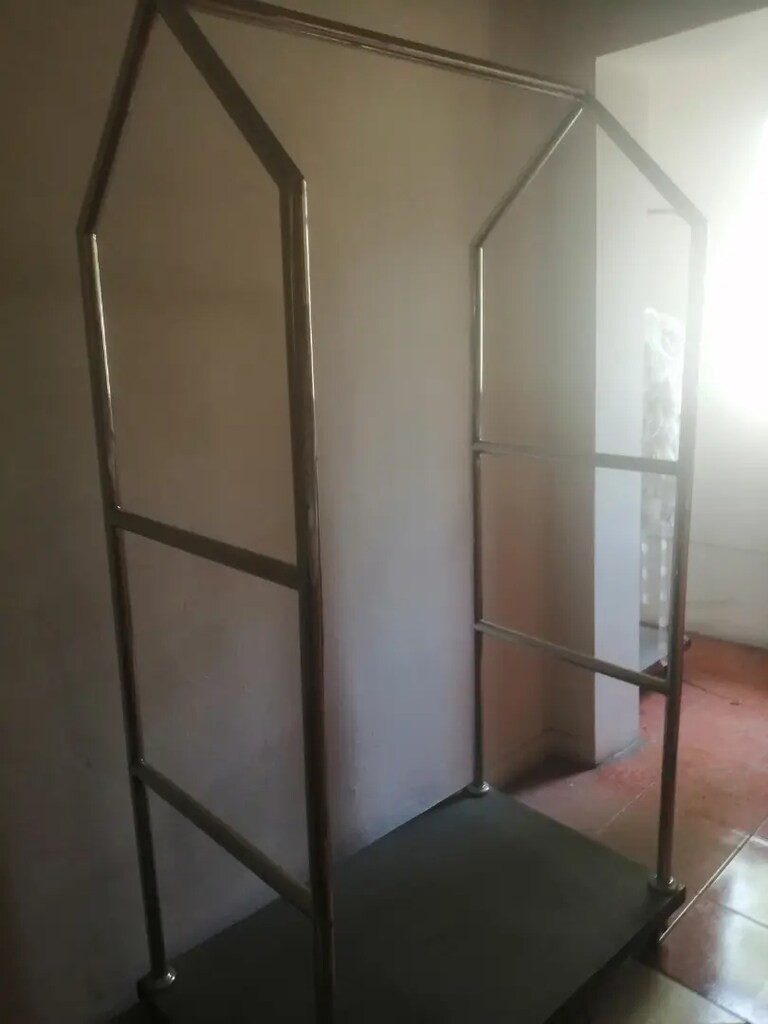 Krom eşya yük taşıma arabasi - 8