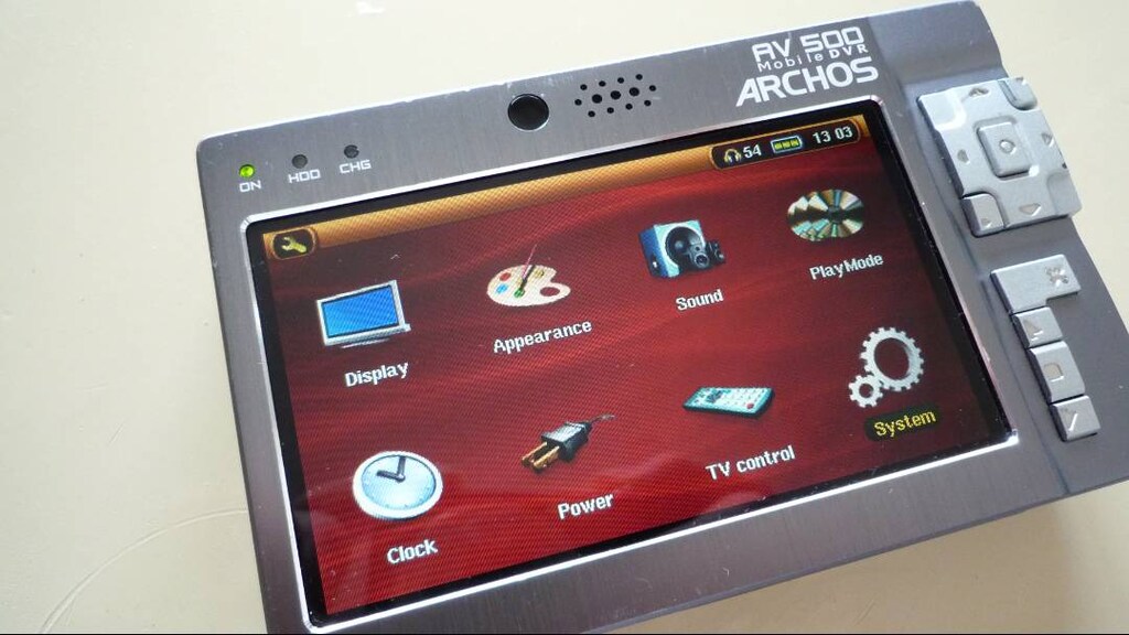 Archos AV500 60 GB MP3 ve Video Oynatıcı Digital Video Kaydedici(DVR) - 8