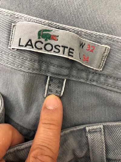 Orjinal LACOSTE erkek pantolon.32/30 beden
