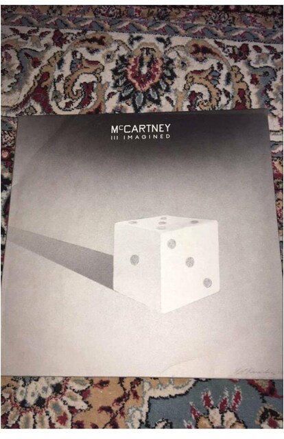 Paul mccartney 3 ımagıned plak albüm 2 plak var
