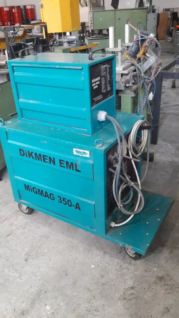 Gaz Altı Kaynak Makinası (Dikmen EML, MİG-MAG 350 A, 15KVA güç)