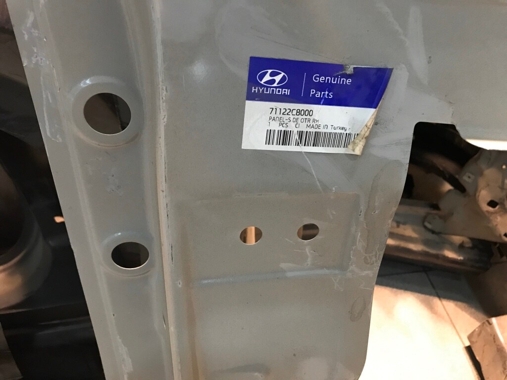 Hyundai i20 sag yan panel komple sıfır - 4
