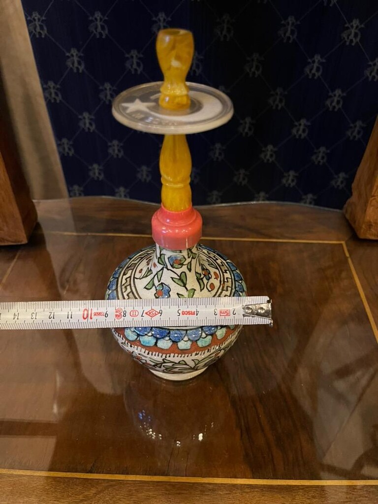 Nargile Obje Biblo Seramik Antika Süs - 5