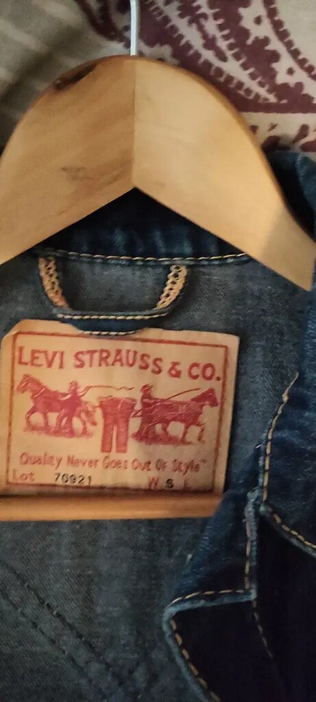 Levis Kadın ceket S beden 66 kıloya kadar birisini olur - 5