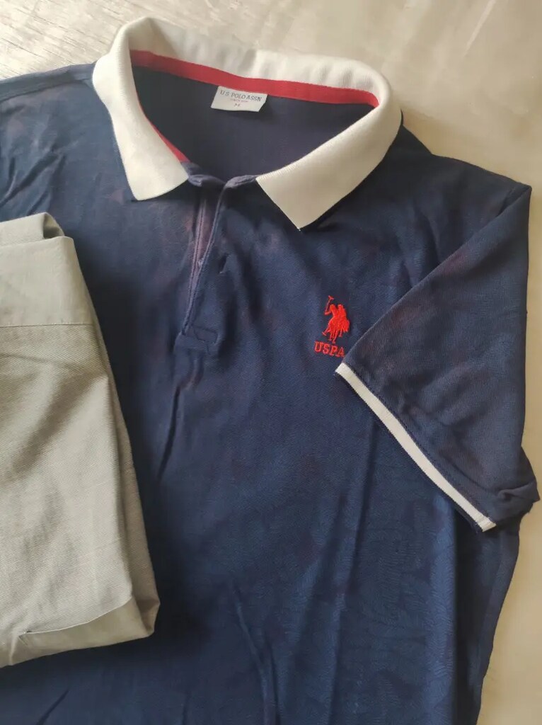 USPA POLO YAKA TİŞÖRT GÖMLEK SIFIR erkek ucuz toplu satış - 2