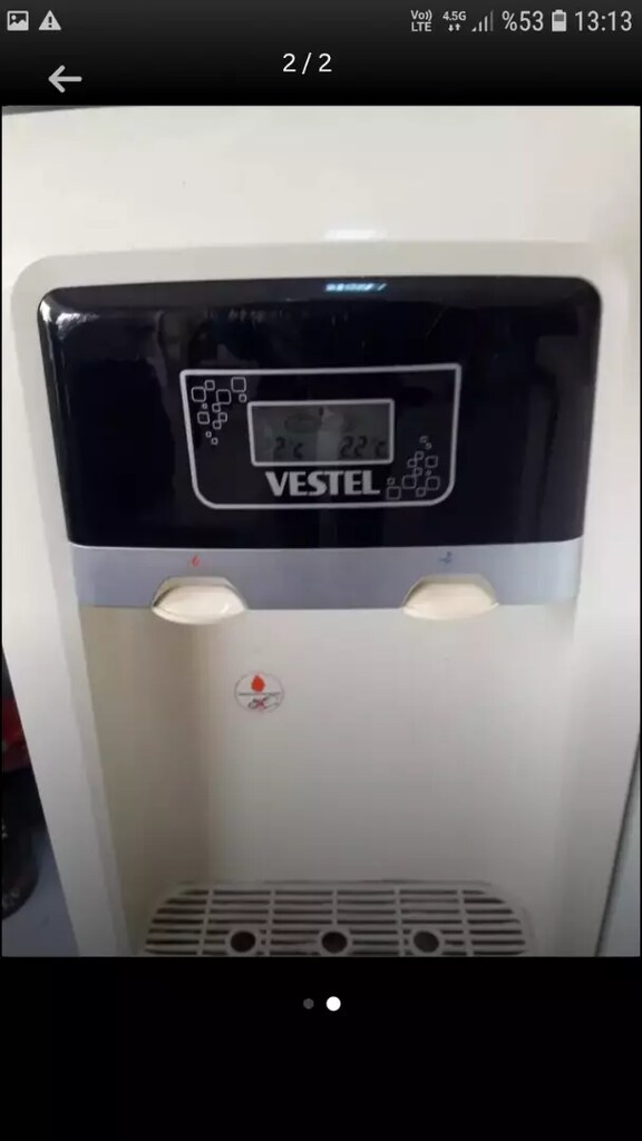 Vestel sıcak soğuk digital led panel li